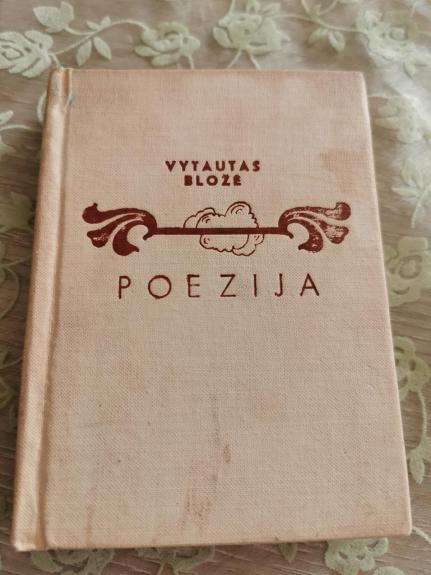 Poezija - Vytautas Bložė, knyga