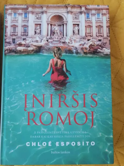 Įniršis Romoje - Chloe Esposito, knyga