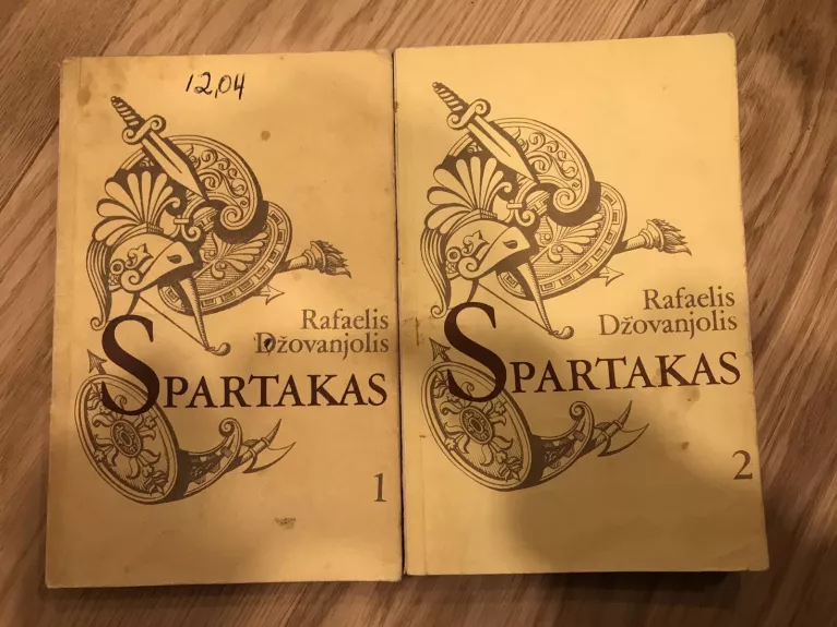 Spartakas (2 tomai) - R. Džovanjolis, knyga
