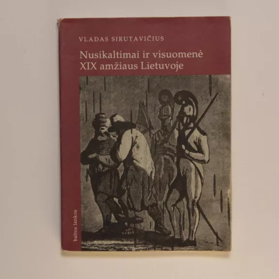 Nusikaltimai ir visuomenė XIX amžiaus Lietuvoje - Vladas Sirutavičius, knyga