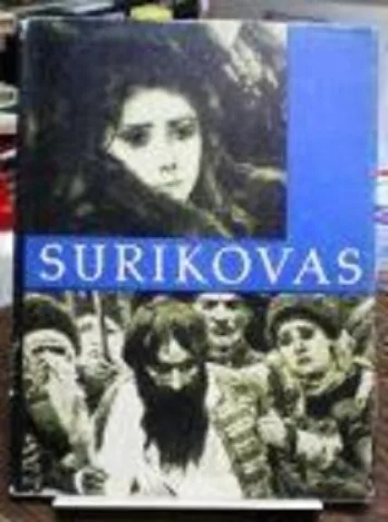 Surikovas - V. Uloza, knyga