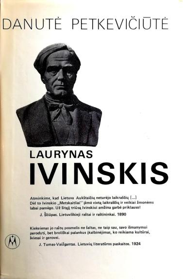 Laurynas Ivinskis - Danutė Petkevičiūtė, knyga