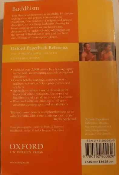 Oxford dictionary of Buddhism - Damien Keown, knyga 1