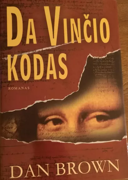 Da Vinčio kodas - Dan Brown, knyga