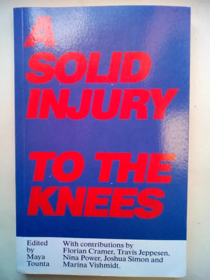 A solid injury to the knees