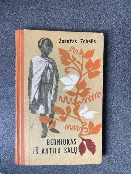 Berniukas iš Antilų salų - Žozefas Zobelis, knyga
