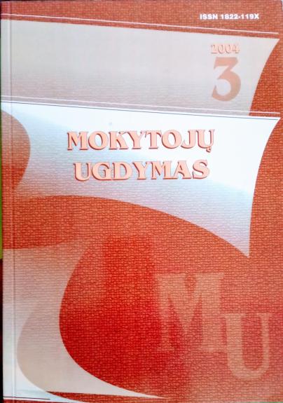 Mokytojų ugdymas / Teacher education