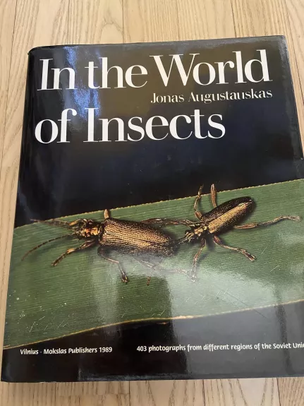 In the World of Insects - Jonas Augustauskas, knyga