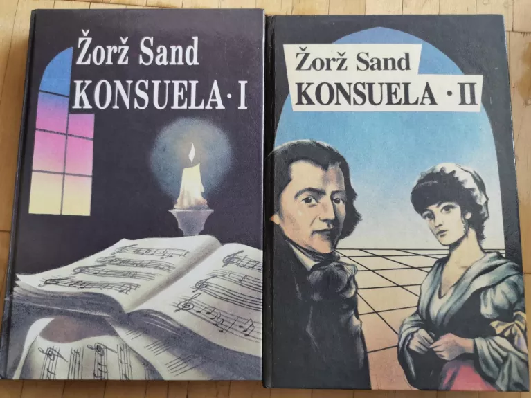 Konsuela (2 dalys) - Žorž Sand, knyga