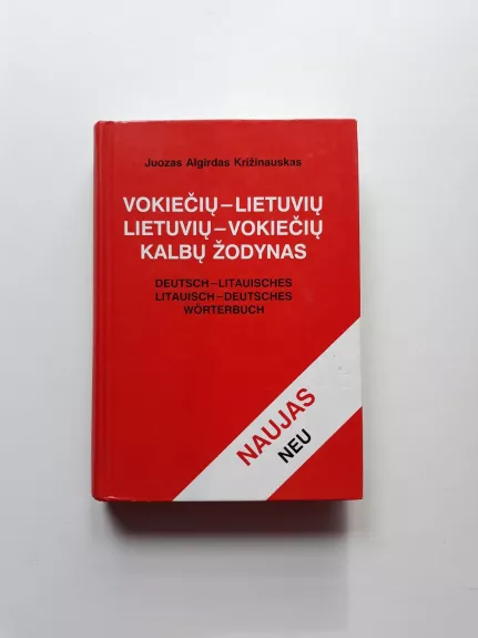 Vokiečių-lietuvių, lietuvių-vokiečių kalbų žodynas - Autorių Kolektyvas, knyga