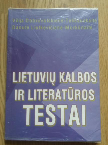 Lietuvių kalbos ir literatūros testai