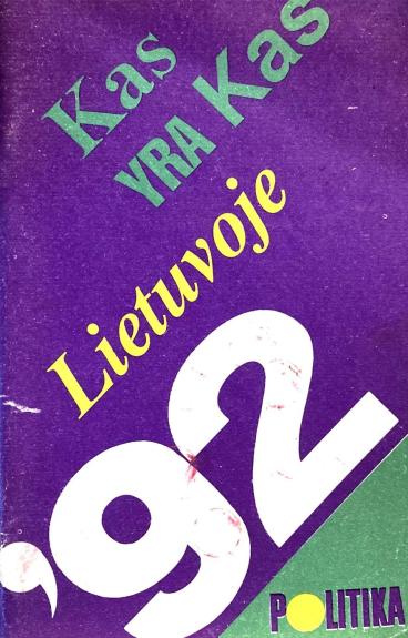 Kas yra kas Lietuvoje. 92