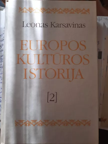 Europos kultūros istorija (2) - Leonas Karsavinas, knyga