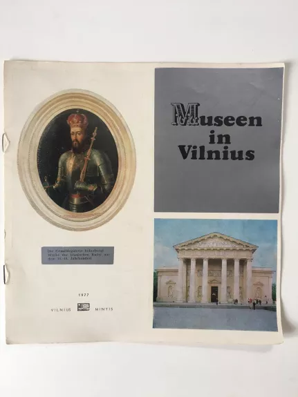 Museen in Vilnius - J. Kasperavičius, knyga