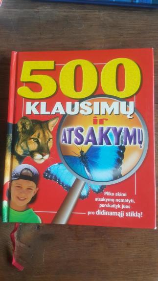 500 klausimų ir atsakymų