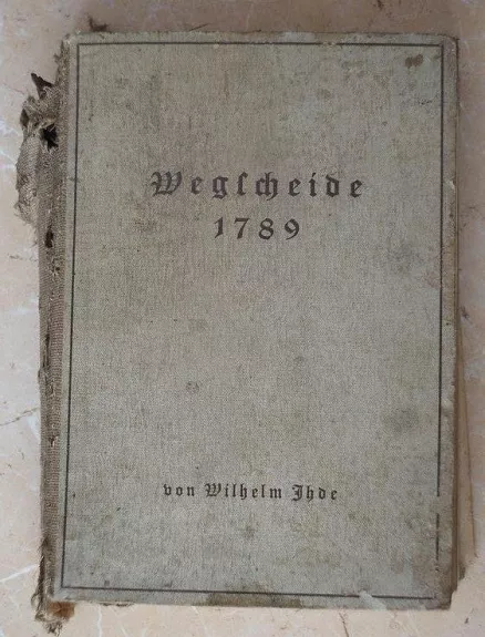 Wegscheide 1789