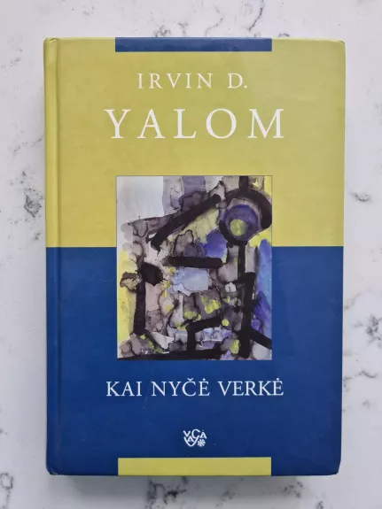 Kai Nyčė verkė - Irvin D. Yalom, knyga