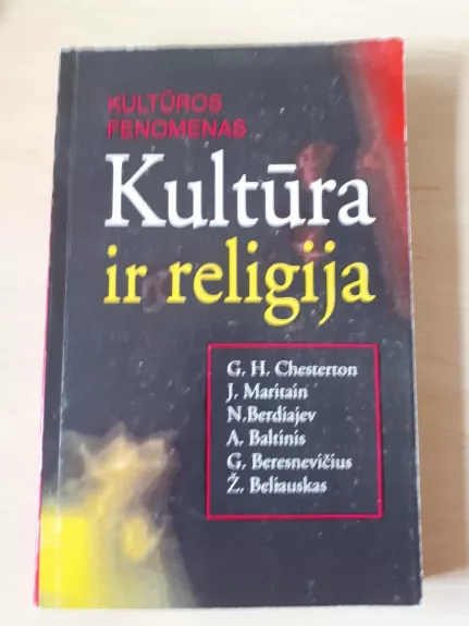 Kultūra ir religija - Autorių Kolektyvas, knyga