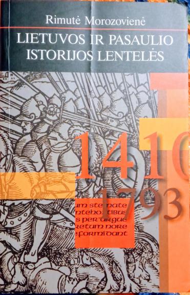 Istorijos ir politologijos lentelės