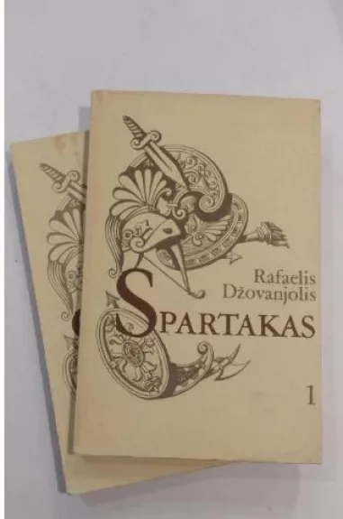 Spartakas (2 dalys) - R. Džovanjolis, knyga