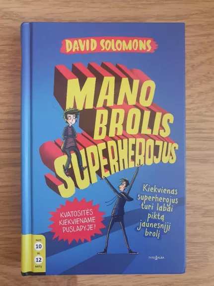 Mano brolis superherojus - David Solomons, knyga