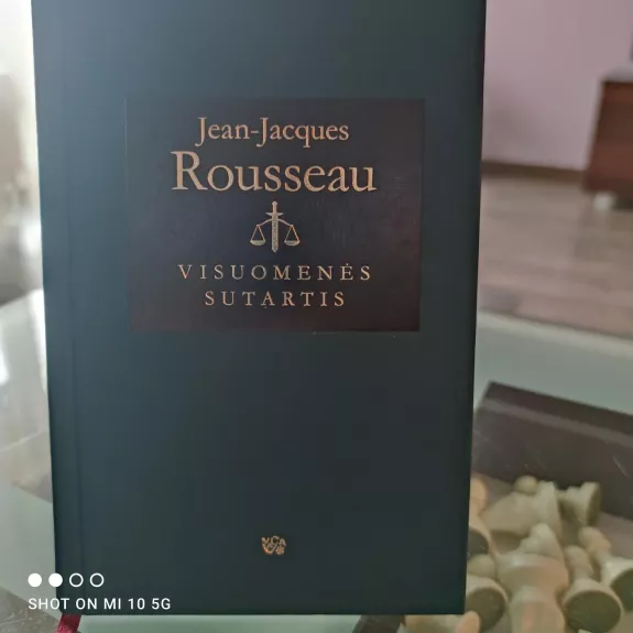 Visuomenės sutartis - Jean-Jacques Rousseau, knyga