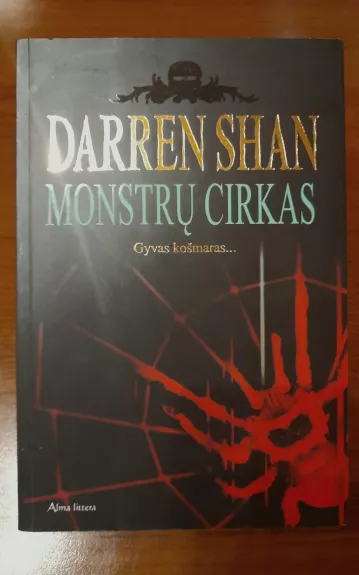 Monstrų cirkas - Darren Shan, knyga 1