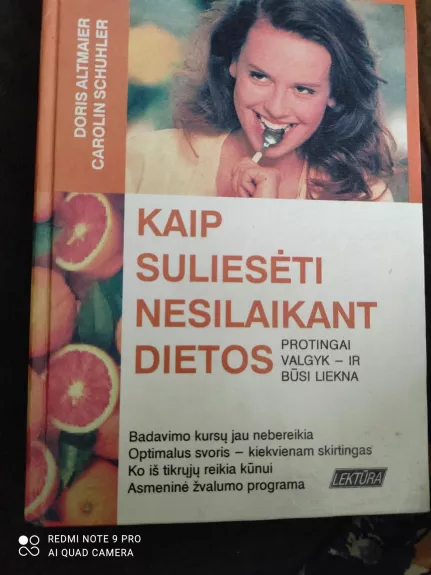 Kaip suliesėti nesilaikant dietos