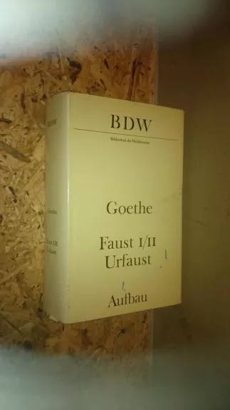 Faust - Johann Wolfgang Goethe, knyga