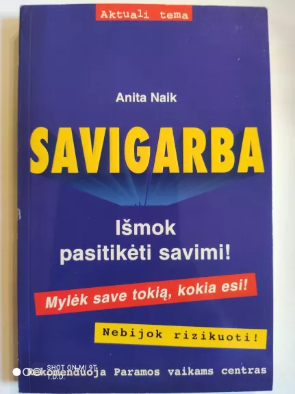 Savigarba - Anita Naik, knyga