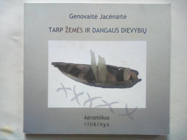 Tarp žemės ir dangaus dievybių Genovaitė Jacėnaitė, knyga