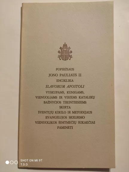Slavorum Apostoli - Autorių Kolektyvas, knyga