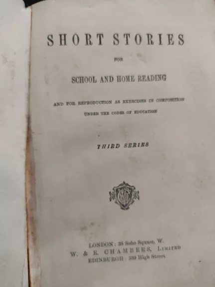 Short stories for school and home reading