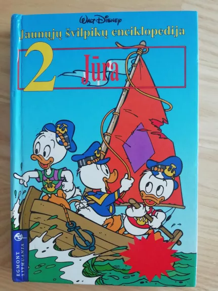 Jaunųjų švilpikų enciklopedija. Jūra - Walt Disney, knyga