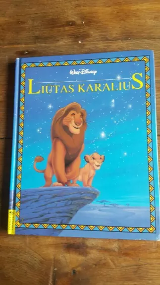 Liūtas karalius - Walt Disney, knyga
