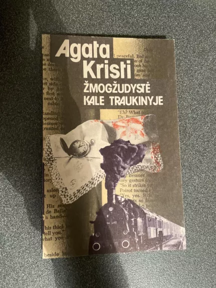 Žmogžudystė Kale traukinyje - Agatha Christie, knyga