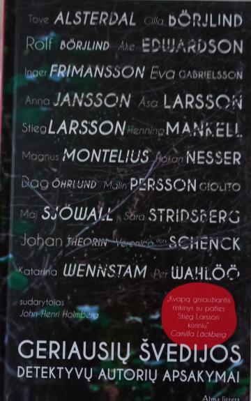 Geriausių Švedijos detektyvų autorių apsakymai