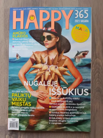 Žurnalas ''HAPPY365" 2021 VASARA - Autorių Kolektyvas, knyga
