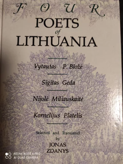 Four Poets of Lithuania - Jonas Zdanys, knyga