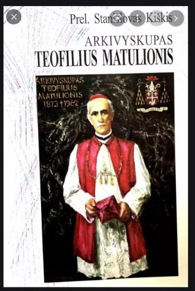 Arkivyskupas Teofilius Matulionis - Stanislovas Kiškis, knyga