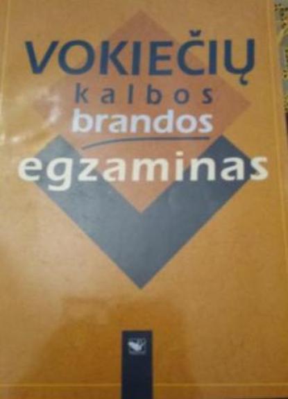 Vokiečių kalbos brandos egzaminas