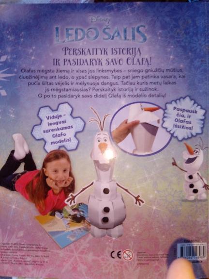 Pasidaryk savo Olafą.Ledo šalis