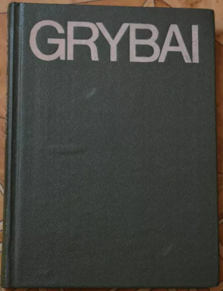 Grybai - V Urbonas, knyga