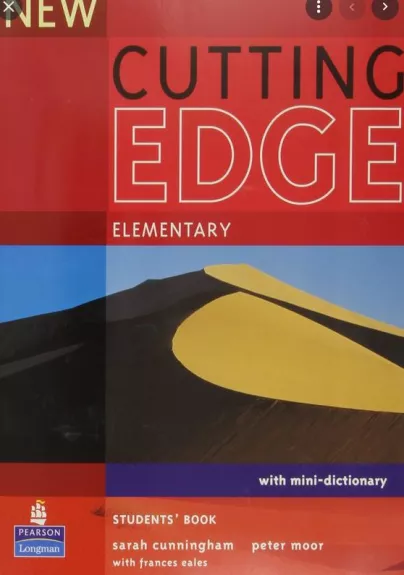 Cutting Edge. Elementary. Students' book - Peter Moor, knyga
