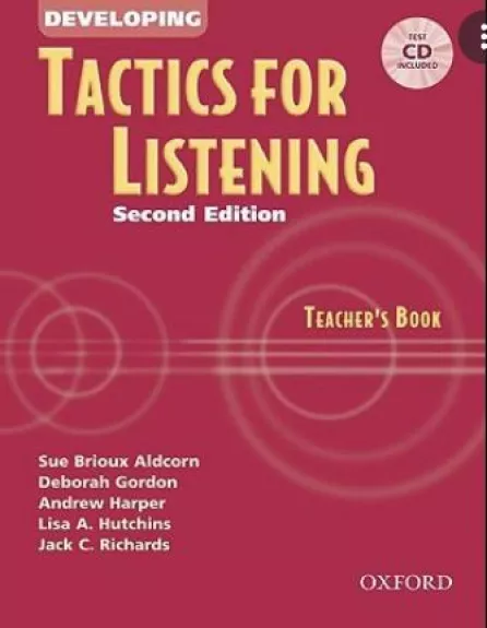 Tactics for Listening Teacher's Book - Deborah Gordon, knyga