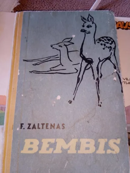 Bembis - Feliksas Zaltenas, knyga