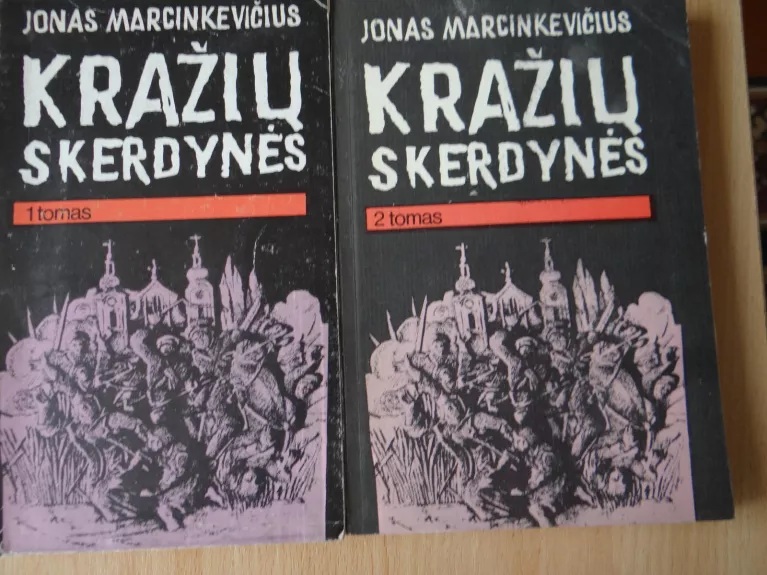 Kražių skerdynės (2 tomai) - Marcinevičius Jonas, knyga