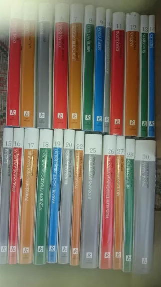 "Lietuvos ryto" kolekcija (30 knygų)