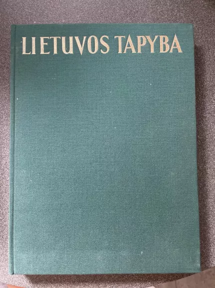 Lietuvos tapyba - Pranas Gudynas, knyga