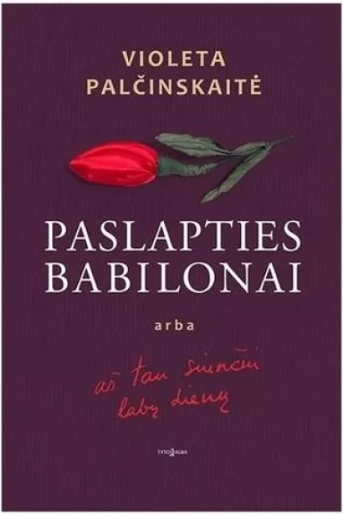 PASLAPTIES BABILONAI arba aš tau siunčiu labų dienų - Violeta Palčinskaitė, knyga
